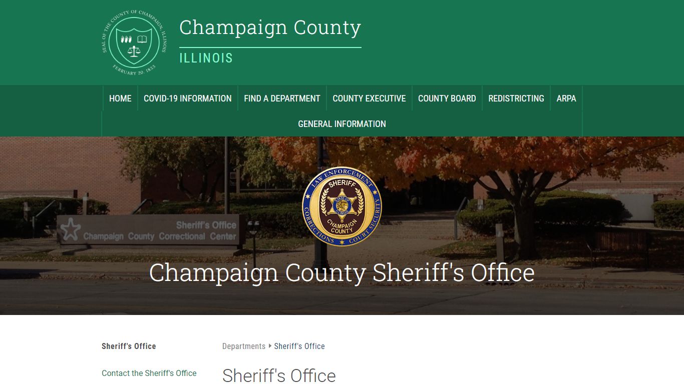 Sheriff's Office | Champaign County Illinois